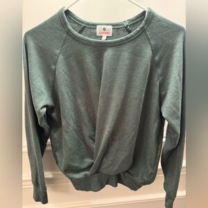 Sundry Women's Green Sweatshirt